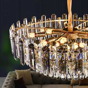 Đèn Chùm Pha Lê Led Hiện Đại Cho Phòng Khách Nội Thất Đèn Trần Đèn Treo Gắn Hạt Mưa Sang Trọng Thiết Bị Chiếu Sáng - Product Image 5