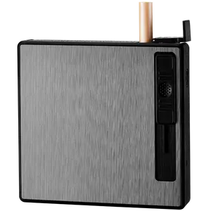 YH058 Health and convenient automatic cigarette lighter integrated cigarette case