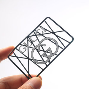Cartes de visite en métal personnalisées pour gravure au laser - Product Image 2