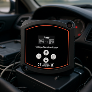 Isolateur de batterie intelligent double 12V 300A avec écran LCD, relais sensible à la tension VSR pour voiture et bateau - Product Image 2