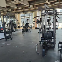 Equipo de Gimnasio Multifuncional WENDY de 8 Estaciones para Entrenamiento de Fuerza con Pesas, para 8 Personas
