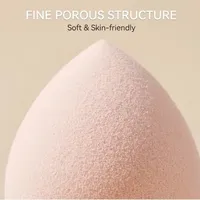 Éponge de maquillage rose Sakura, éponge de beauté en forme de guimauve, étiquette privée, logo personnalisé, OEM, éponge cosmétique en vrac, accessoires de beauté, douce