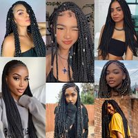 Cheveux en Laine Brésilienne de 70 Grammes en Gros pour Tressage Extension de Cheveux Brésilienne Cheveux Africains en Fil pour Dreadlocks Tresses Africaines Fausses Locs