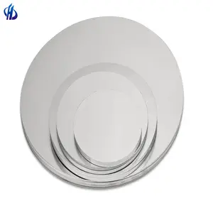 Cercle en aluminium usine fournir personnalisé en aluminium disque disque 8011 1060 1100 1050 3003 alliage matériel de cuisine