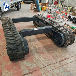 Không dây điều khiển từ xa Crawler Chassis với kép động cơ điện và cao su bài hát - Product Image 4