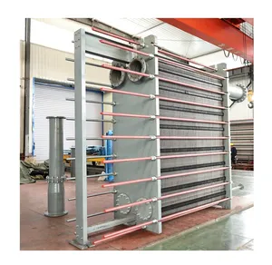 Tubos de placa de titanio de separación de pasteurización más vendidos para intercambiador de calor con alto clic