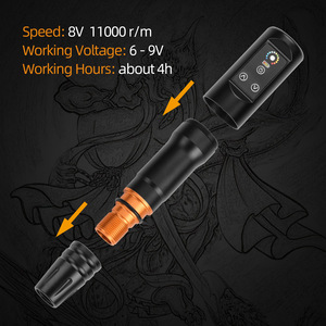 Machine à tatouer électrique sans fil, stylo PMU réglable USB pour sourcils, lèvres et eye-liner - Product Image 5
