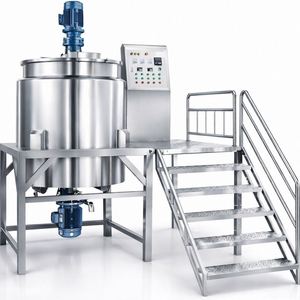 Mélangeur-émulsifiant de haute précision en acier inoxydable pour pâtes homogènes, liquides et savons, machine à émulsionner pour crèmes - Product Image 1