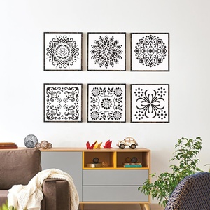 <span class=keywords><strong>Pochoir</strong></span> Mandala de 6 pouces pochoirs muraux modèle de <span class=keywords><strong>peinture</strong></span> réutilisable pochoirs de meubles pour <span class=keywords><strong>tissu</strong></span> en bois - Product Image 3