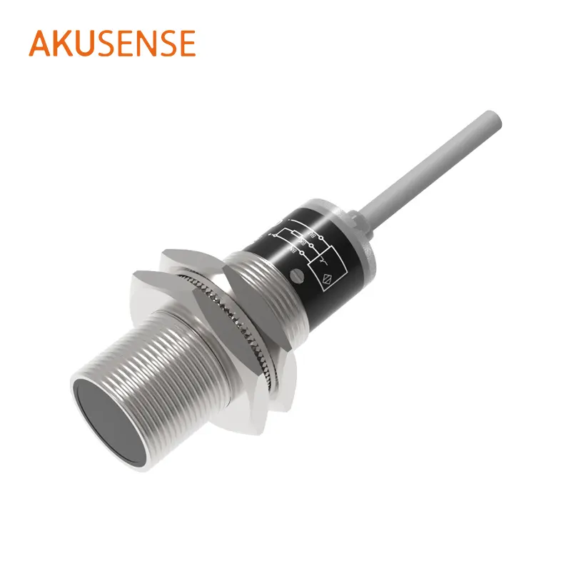 Akusense 4 провода переключателя фото электрический фотоэлемент IP67 M18 бесконтактный датчик положения Фото сенсор фотоэлемента