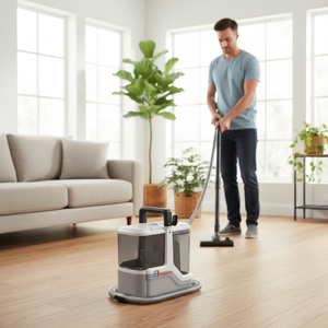 Anbolife Nouveau <span class=keywords><strong>Nettoyeur</strong></span> <span class=keywords><strong>Vapeur</strong></span> <span class=keywords><strong>Professionnel</strong></span> Portable 2100W à Chaud Instantané Sans Réservoir pour Tapis, Nettoyage Humide et Sec, Canapé, Voiture, Maison - Product Image 6