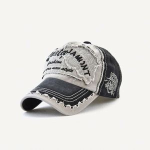 Custom Embroidery High Quality Professional Distressed Mens <b>Caps</b> <b>Baseball</b> <b>Caps</b> Hats Sports - Product Image 2