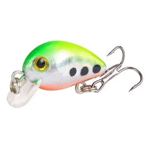 เหยื่อตกปลาขนาด3ซม./1.6ก. เหยื่อปลอมพีวีซีแบบแข็งพร้อมตะขออุปกรณ์ตกปลาจำนวนมาก - Product Image 6