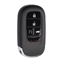Clé de voiture intelligente à distance pour Honda Civic CR-V Accord HRV FIT XRV ZRV Odyssey Pilot 433 MHz Puce 4A 2/3/4 boutons KR5TP-4