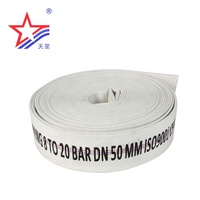 Tuyau de lutte contre l'incendie en caoutchouc PVC Sanxing 2 pouces 50mm DN50 pour l'irrigation des incendies de classe a & B