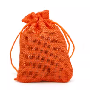 Sac en jute biologique pour riz 500g, sac en toile de jute, logo personnalisé imprimé, sac en toile de jute rose, recyclable, sac à cordon pour aliments, épicerie, cadeau - Product Image 5