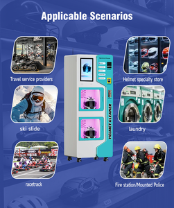 Machine de nettoyage automatique à l'ozone pour casques de moto et de basketball, avec fonction de distribution et séchage, certifiée, pour le nettoyage de grands vêtements de sport - Product Image 6