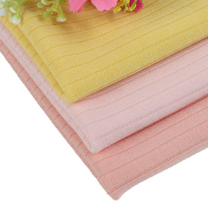 Tecido Rib para Sublimação em Fábricas e Têxteis, Malha Canellada 1*1, Cor Branca e Rosa, Tecido de Algodão com Elastano - Product Image 3