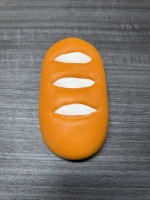 Jouet Squishy Réaliste à Sensation Humide et à Remontée Lente, Bâtonnet de Pain Brezel à Presser pour Soulager le Stress
