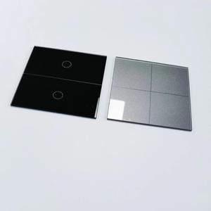 Customized Ultra Clear Tempered Glass AG Decorative Glass Panel <b>Kitchen</b>, Bedroom, Corridor Switch Tempered Panel - Product Image 3