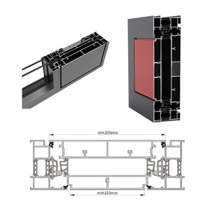 Design moderne Atmosphère simple Ventilation insonorisée de haute qualité en alliage d'aluminium pour fenêtres à battants pour petites surfaces - Product Image 3