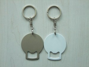 Personalizzato natale angelo e portachiavi personalizzato sublimazione spazi vuoti per il nuovo anno alla moda apribottiglie Idea regalo - Product Image 3