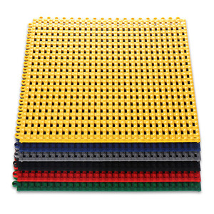High Quality 10mm PVC Garage Floor Grille Mat Anti-Slip Vinyl Flooring for Staircase Warehouse Park Easy Click Lock Installation - Product Image 3