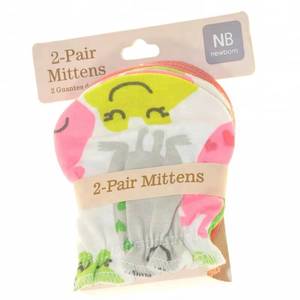 24 paires de gants en coton pour nouveau-nés, <span class=keywords><strong>mitaines</strong></span> anti-griffures pour garçons et filles de 0 à 6 mois - Product Image 3