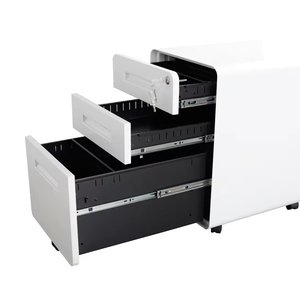 Wholesale Design Home Furnishing Storage With Lock <strong>Wheels</strong> 3 Drawer Steel File <strong>Cabinet</strong> - Product Image 5