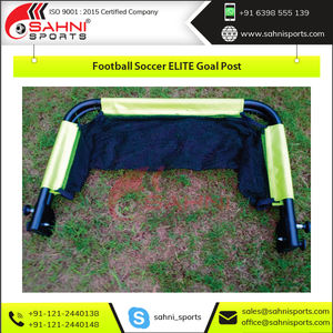 Poste de portería de fútbol de élite de alta calidad fácilmente plegable con diseño elegante en la espalda del fabricante indio para uso deportivo - Product Image 5