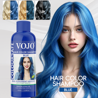 Shampooing Fixateur de Couleur VOJO en Gros 100ml pour Cheveux Roses, Rouges, Gris, Bleus et Violets – Protège la Couleur et Empêche la Décoloration Après Coloration