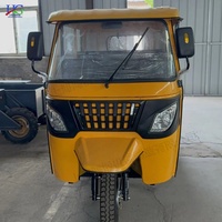 Tuk-tuk taxi à essence 5 places, véhicule à propulsion humaine, longue portée, pour le transport de marchandises - Vente directe usine