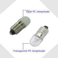 HoneyFly T10 Indicateur LED Ampoule E10 Vis DC 1W 3V 4.5V 6V 12V 24V 2835SMD 100LM Signal Lampe Éclairage pour Torche 3000k 6500k