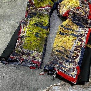 <span class=keywords><strong>Jeans</strong></span> DiZNEW all'Ingrosso, Stile Hip Hop, <span class=keywords><strong>Jeans</strong></span> Larghi Personalizzati con Ricami e Taglio Corto - Product Image 4