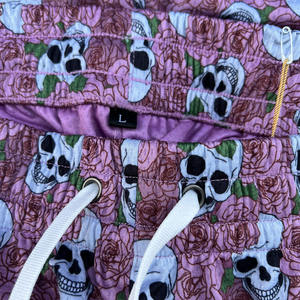 Short en maille de rue personnalisé en usine Short de basket-ball respirant à impression numérique complète - Product Image 3