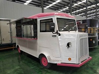 Camion de restauration rapide Citroën Food Trailer pour Hamburger BBQ Café & Hot Dog Traiteur Personnalisable