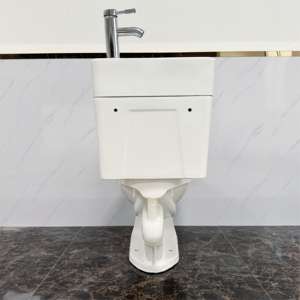 <span class=keywords><strong>Toilette</strong></span> Tualet อ่างล้างหน้า S Trap, ถังกักน้ำแบบ2 in 1นั่งยองอ่างล้างหน้าผสมอ่างล้างหน้า - Product Image 2