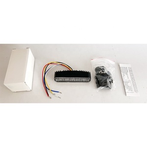 Luz estroboscópica azul hielo, rojo, verde, azul ámbar, 24V, 12 voltios, visera LED para tablero, luz estroboscópica de emergencia, luces intermitentes rojas y azules baratas - Product Image 4