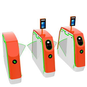 Pedestrian Channel <strong>Gate</strong> QR Code Recognition Stainless Steel IP54 Protection Anti-Tailgating Swing <strong>Gate</strong> Style for Ticket Checking - Product Image 6