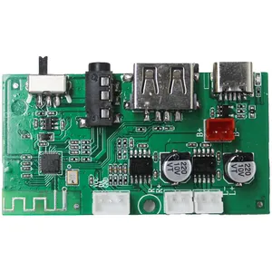 MP3 lossless decoder board PCB Stereo audio module Speaker Amplifier Bluetooth PCB board assembly with MP3 AUX function