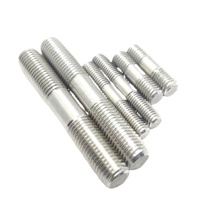 Goujons à filetage complet pour joints de bride haute pression, goujons haute résistance <span class=keywords><strong>DIN</strong></span> <span class=keywords><strong>939</strong></span> M8 en acier, double extrémité BM 1.25D - Product Image 4