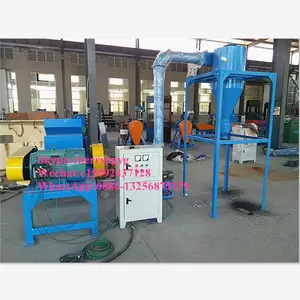 CSJ-600 Làm Mát Không Khí Cao Su Rough Crusher Với Cyclone Thiết Bị