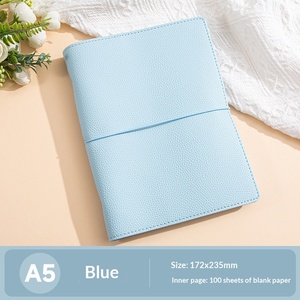 Loose Leaf Hardcover Notebook Customized M5 A5 <b>Gift</b> Travel Diary Portable Pocket <b>Account</b> Book - Product Image 5