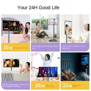 Rk thông minh bằng giọng nói bạn gái Máy 21.5 \ "tất cả-trong-một đa phương tiện Màn hình Xpress dẫn đèn nền <span class=keywords><strong>TV</strong></span> thông minh vui vẻ giải trí - Product Image 4