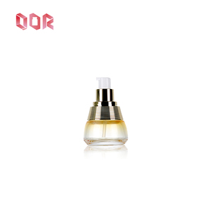 Botellas de Vidrio Redondas con Bomba para Lociones, Diseño Degradado Amarillo, 30ml, 45ml, 100ml, 120ml, 50g, Botella Glam para Suero, Frascos para Crema Corporal - Product Image 6