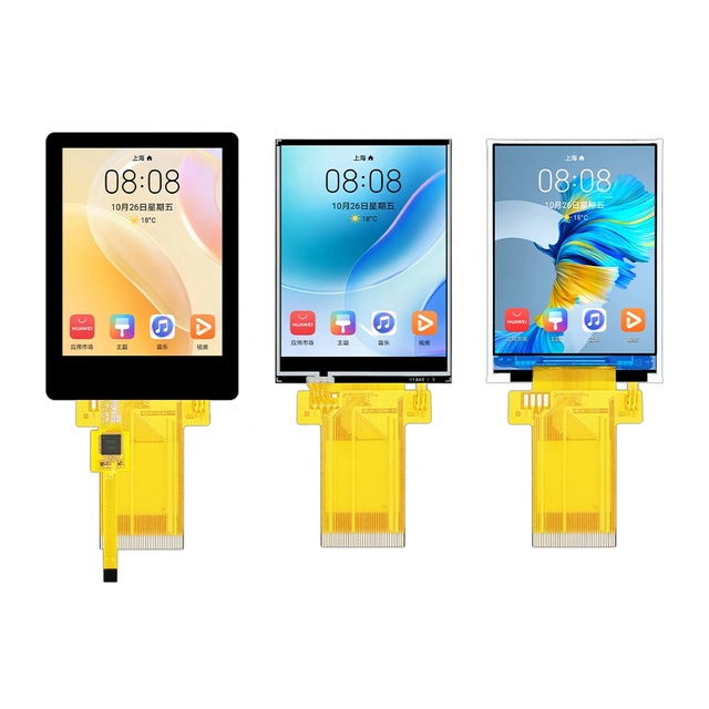 2.4 Inch Mini LCD Display Screen with 40 Pin TN IPS Module TFT and RTP CTP Small Sized LCD Modules