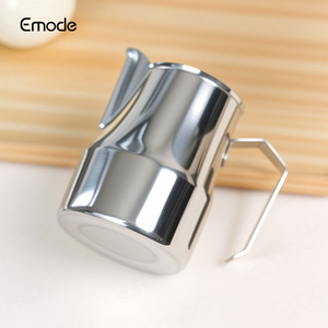Cà phê công cụ Phụ kiện đánh bóng bề mặt thép không gỉ sữa Frother Espresso Cà Phê Latte cup cà phê sữa <span class=keywords><strong>Pitcher</strong></span> Barista - Product Image 4