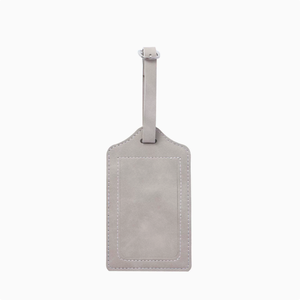 Étiquettes de bagages en cuir durables avec motif uni, logo personnalisé, cadeau promotionnel, commande en gros, personnalisables - Product Image 5
