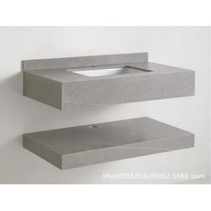 Mueble de Baño Flotante Ouni Gris con Espejo Inteligente y Encimera de Doble Capa - Product Image 3