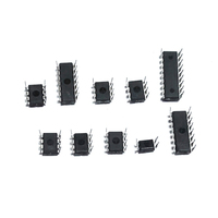 Kit de 85 circuits intégrés (IC) NE555 LM324, 10 spécifications, temporiseur de précision simple DIP, provenant du Guangdong, Chine